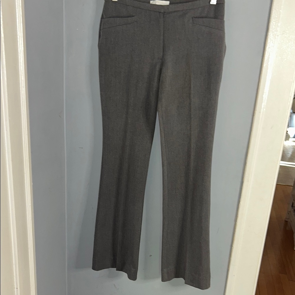 2x15 Gray Boot Cut Women's Pants